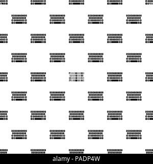 Keyboard icon, simple style Stock Vector