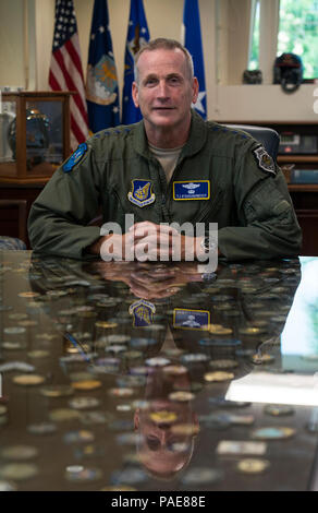 'I would say there's no doubt in my mind that this region is the most consequential region to us as a nation. When I look at the future of America, that future lies out here.' Gen. Terrence J. O'Shaughnessy, Commander, Pacific Air Forces. Stock Photo