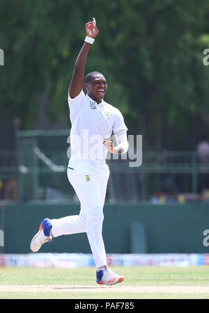 Sri Lanka's Dimuth Karunaratne during a nets session at The Kia Oval ...