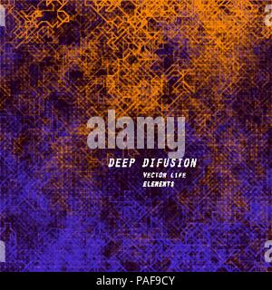 vector genrative art Stock Vector