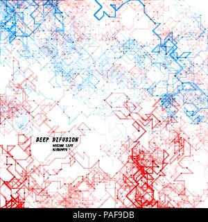 vector genrative art Stock Vector