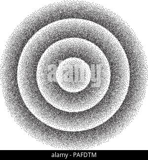 Retro background 1980s style. Dotwork stipplism 80s party background . Vector illustration EPS 10 Stock Vector