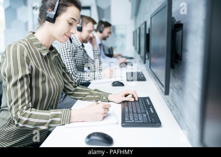 Service Operators Stock Photo