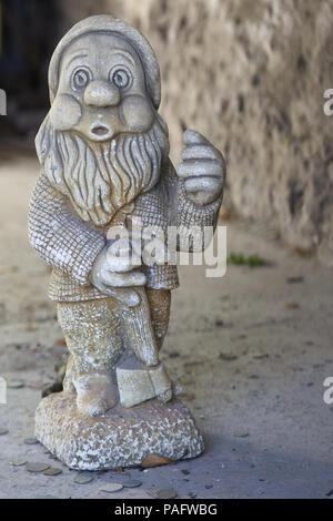 Garden Gnome Stock Photo