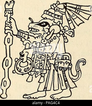 'Mexican and Central American antiquities, calendar systems, and history;' (1904) Stock Photo