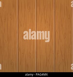 Wood texture background. Vector illustration. Grunge retro vintage wooden texture. Old wood paneling, laminate or parquet. Stock Vector