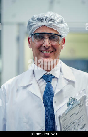 Portrait of scientist in laboratory Stock Photo