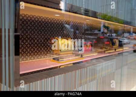 Louis Vuitton shop, Capri Stock Photo - Alamy