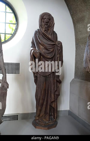 A prophet, c. 1280-1290, from the west facade of Strasbourg Cathedral ...