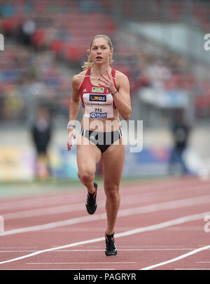 Nuremberg, Deutschland. 21st July, 2018. Winner Gina LUECKENKEMPER ...