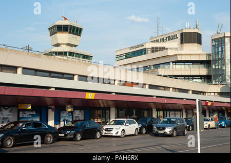 09.06.2018, Berlin, Germany, Europe - A view of Berlin's Tegel Airport. Stock Photo