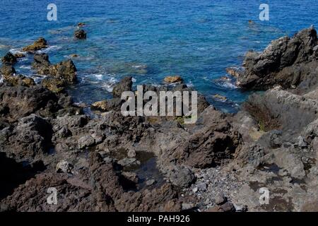 Teneriffe rock formations Stock Photo