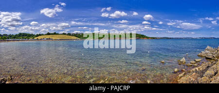 GB - DEVON: Broad Sands near Paignton (HDR Image) Stock Photo