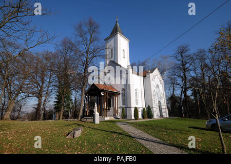 Church of Visitation of the Virgin Mary in Sisak, Croatia Stock Photo