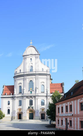 Altötting: church Basilika St. Anna in Germany, Bayern, Bavaria, Oberbayern, Upper Bavaria Stock Photo