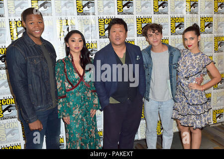 Benedict Wong at the Photocall for the Syfy TV series 'Deadly Class' at