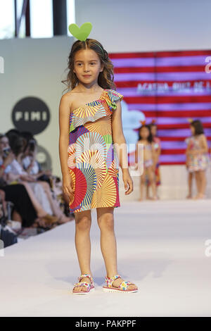 FIMI Kids Fashion Week in Madrid Spain. Featuring model Where