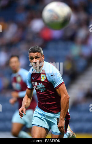 Burnley's Jonathan Walters during a pre season friendly match at Deepdale, Preston. Stock Photo