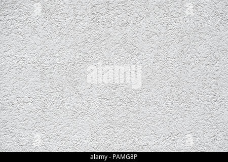 White Plastered Concrete Wall Background Texture Detail Stock Photo