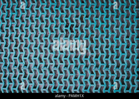 Geometric blue background Stock Photo