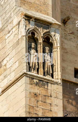 Saint-Just-et-Saint-Pasteur Cathedral in Narbonne, Aude, Occitanie, France, Europe Stock Photo