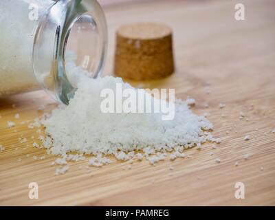 Korean natural sea salt Stock Photo