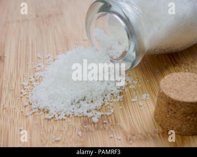 Korean natural sea salt Stock Photo