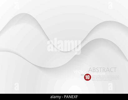 Abstract vector background, wavy Stock Vector