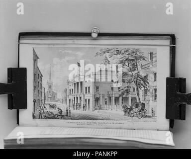 Manual of the Corporation of the City of New York for 1856. Author: David Thomas Valentine (American, 1801-1869). Dimensions: 7 1/2 x 4 3/4 in. (19 x 12 cm). Lithographer: George Hayward (American (born England), ca. 1800-ca. 1872). Printer: McSpedon & Baker (New York, NY). Date: 1856. Museum: Metropolitan Museum of Art, New York, USA. Stock Photo