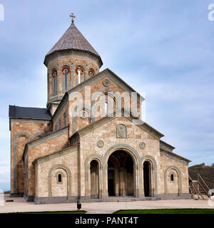 Monastery of St. Nino at Bodbe, Sighnaghi, Georgia Stock Photo