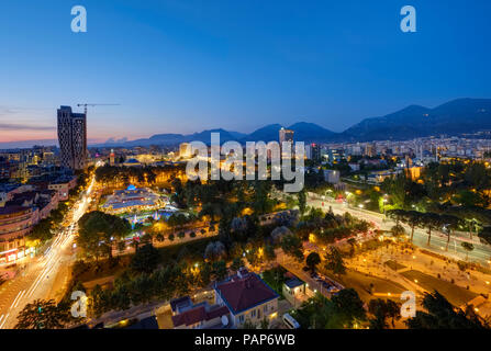 city park tirana Stock Photo - Alamy