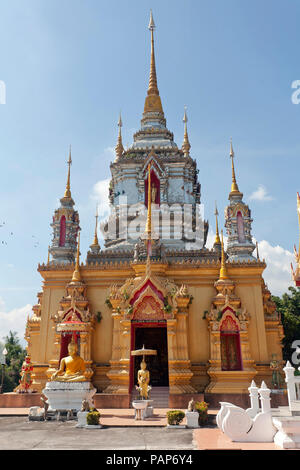 Thailand, Chiang Mai province, Doi Inthanon, Wat NamTok Mae Klang Stock Photo