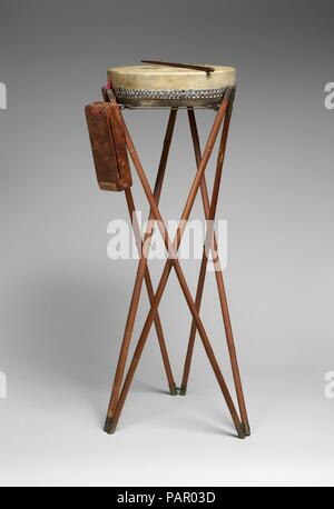 Frame of different musical instruments on wooden background Stock Photo ...