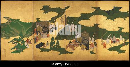The Tale of Genji, early 17th century Stock Photo - Alamy