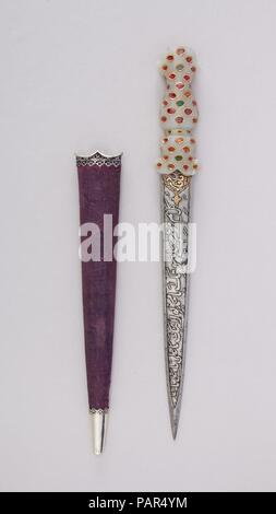 Dagger. Culture: Indian, Deccan. Dimensions: H. 14 3/16 in. (36 cm); W ...