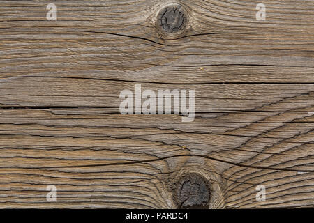 Surface of old wood eroded by time Stock Photo