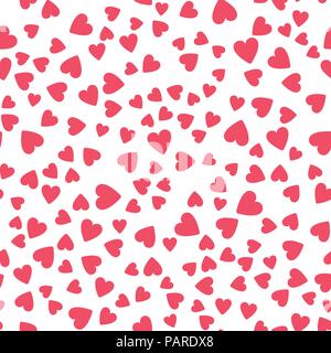 Heart seamless pattern cover. Heart icon creative design. Wallpaper, web design, textile, printing and UI and UX usage. Stock Vector
