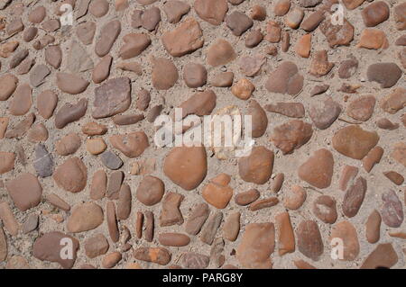 Wall Of Stones For Use Of Screensaver Or Background. Wallpapers Art Screensaver. Stock Photo