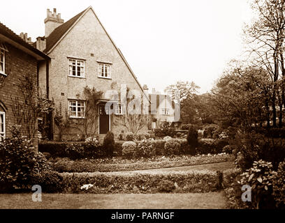 Bournville Village in the 1920s Stock Photo