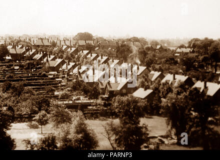 Bournville Village in the 1920s Stock Photo