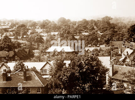 Bournville Village in the 1920s Stock Photo