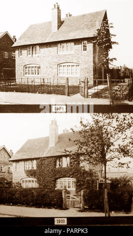 Bournville Village in the 1920s Stock Photo