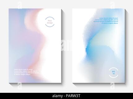 Flow design vector covers Stock Vector