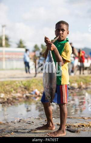 Papua New Guinea, Vanimo Province, Timber Work Stock Photo - Alamy