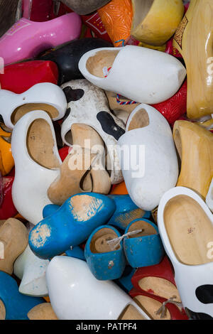 Dutch clogs on sale in the Netherlands Stock Photo