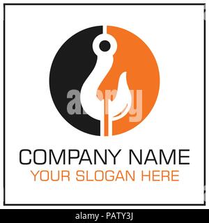 Tow Hook Vector Logo for Towing Service Company Stock Vector