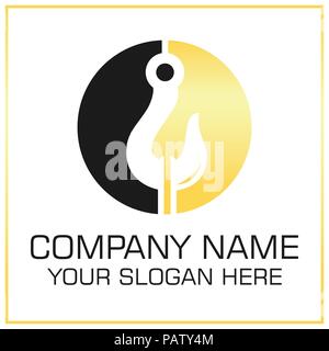 Tow Hook Vector Logo for Towing Service Company Stock Vector