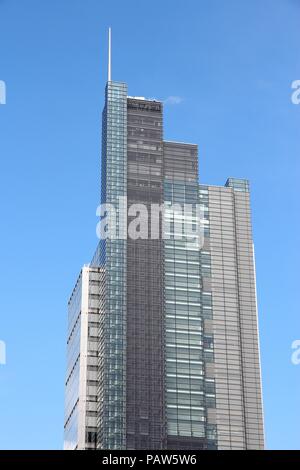 LONDON - MAY 15: Heron Tower building on May 15, 2012 in London. It is the 3rd tallest skyscraper in London with height of 230m. It was completed in 2 Stock Photo