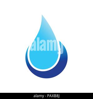 Water Drop Point Vector Symbol Graphic Logo Design Stock Vector