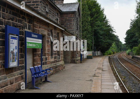 Delamere Railway Station in Cheshire Stock Photo
